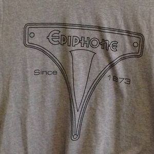 468) Epiphone t-shirt Sz. S, M or XXL NWOT Unisex soft